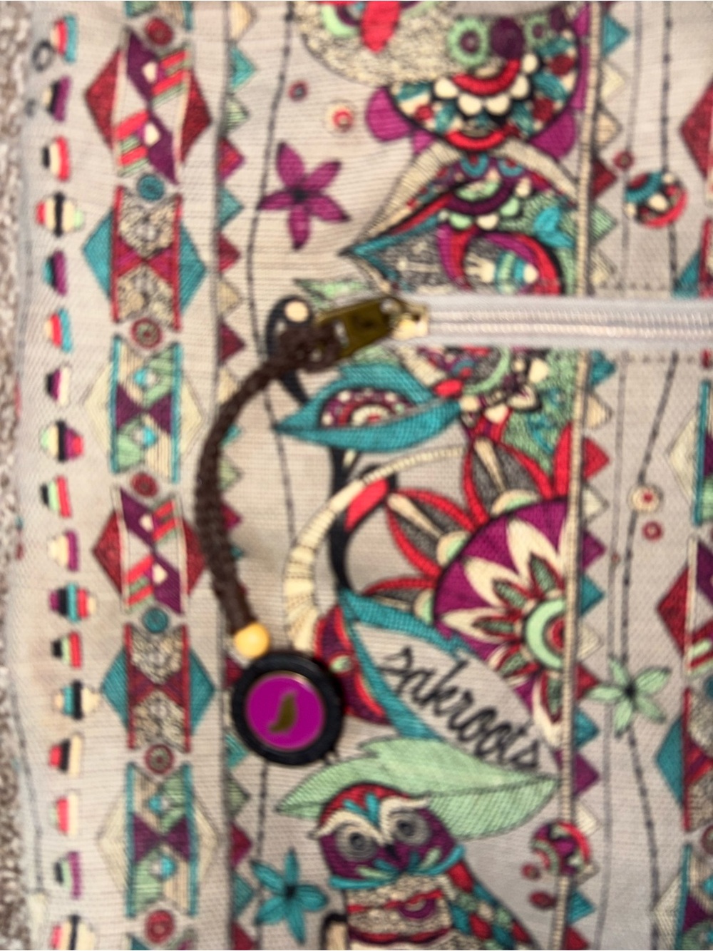 Sakroots Artist Circle Spirit Desert City Tote Convertible Crossbody Bag - Picture 4 of 7